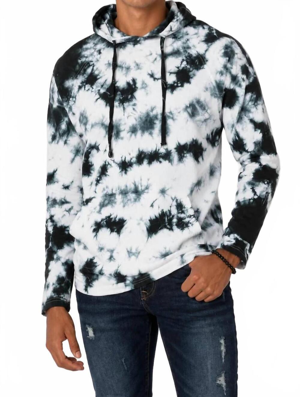 NEW HAWKS BAY tye dye hoodie in pattern